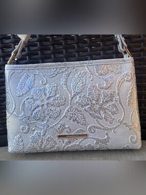 NWT Brahmin LORELEI in CHROME ESTONIA  Shoulder Bag